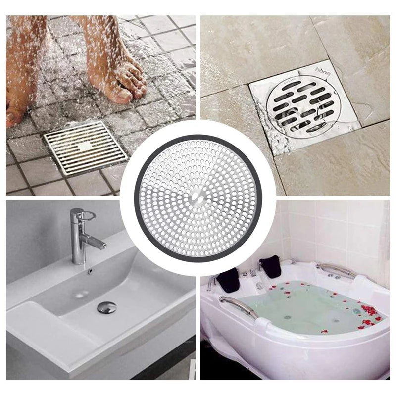 Stainless Steel Shower Drain Hair Catcher Mesh