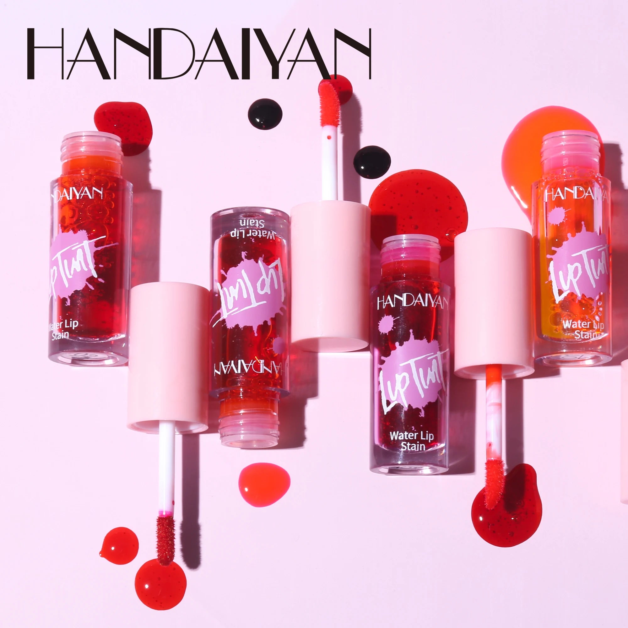 HANDAIYAN 6 Colors Lip Tint high Pigment Waterproof wear